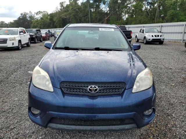 2T1KR32EX7C663519 - 2007 TOYOTA COROLLA MA XR BLUE photo 5