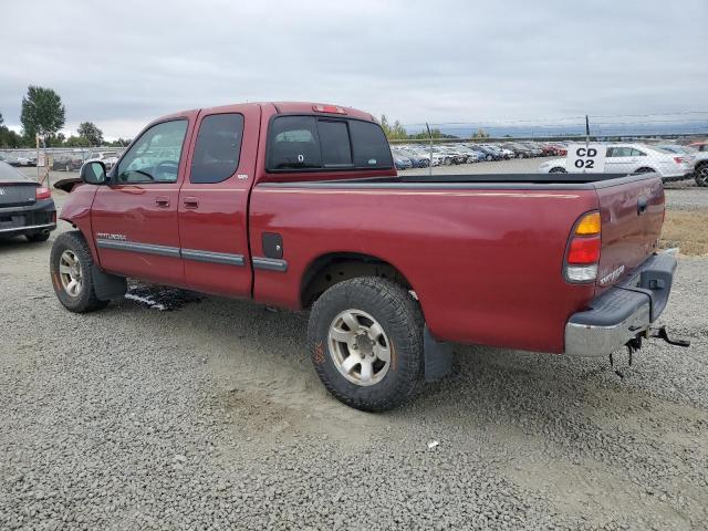 5TBRT34181S166888 - 2001 TOYOTA TUNDRA ACCESS CAB მუქწითელი ფოტო 2