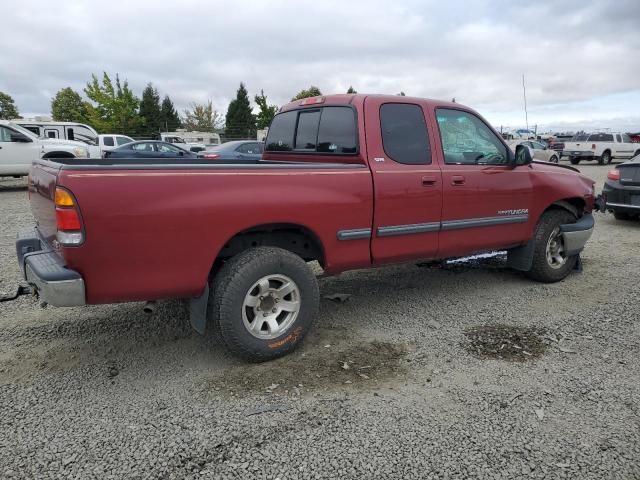 5TBRT34181S166888 - 2001 TOYOTA TUNDRA ACCESS CAB მუქწითელი ფოტო 3
