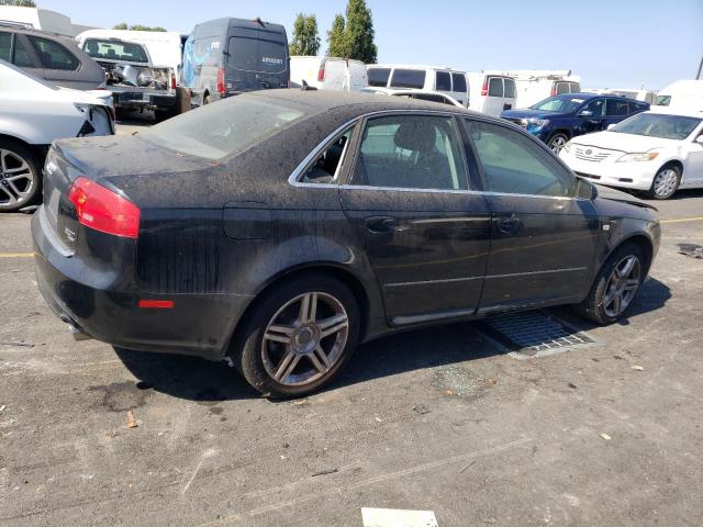 WAUDF78E98A056630 - 2008 AUDI A4 2.0T QUATTRO BLACK photo 3