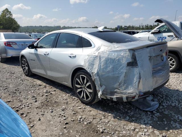 1G1ZG5ST1MF031826 - 2021 CHEVROLET MALIBU RS SILVER photo 2