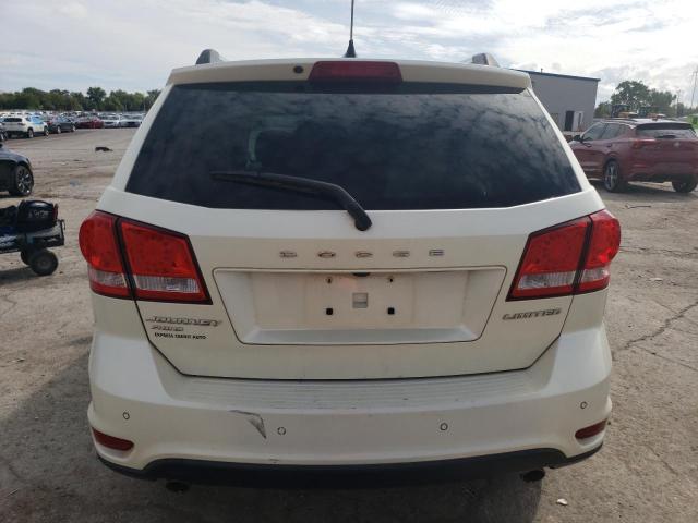 3C4PDDDG2ET106428 - 2014 DODGE JOURNEY LIMITED WHITE photo 6