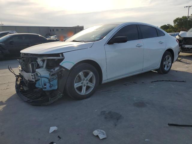 1G1ZC5STXKF194208 - 2019 CHEVROLET MALIBU LS WHITE photo 1