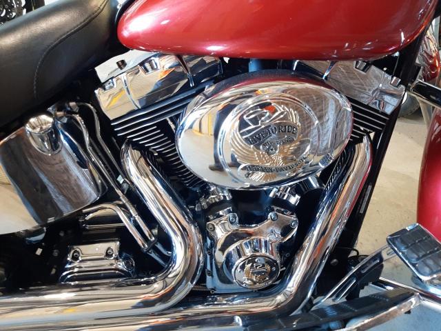 1HD1BWB154Y075337 - 2004 HARLEY-DAVIDSON FLSTCI RED photo 7