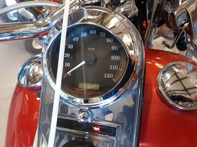 1HD1BWB154Y075337 - 2004 HARLEY-DAVIDSON FLSTCI RED photo 8