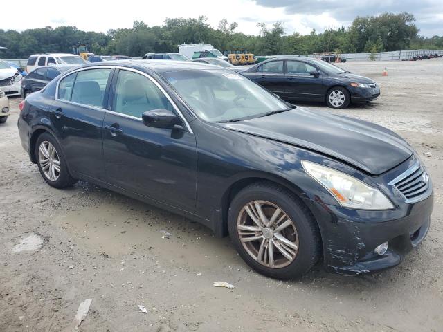 JN1DV6AP4BM830464 - 2011 INFINITI G25 BASE BLACK photo 4