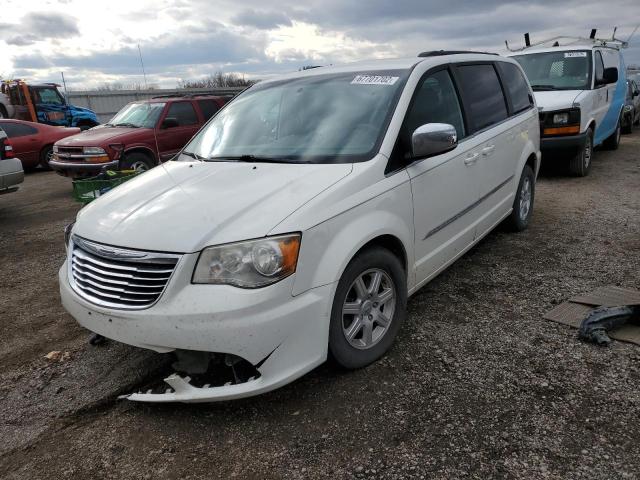 2C4RC1CG8CR156536 - 2012 CHRYSLER TOWN & COU TOURING L WHITE photo 1