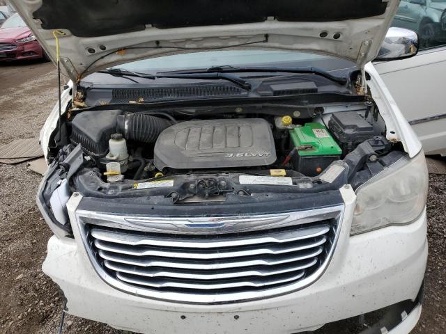 2C4RC1CG8CR156536 - 2012 CHRYSLER TOWN & COU TOURING L WHITE photo 12