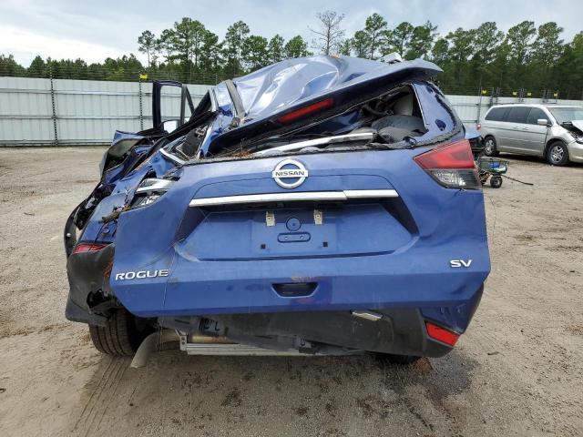 5N1AT2MT6LC790284 - 2020 NISSAN ROGUE S BLUE photo 6