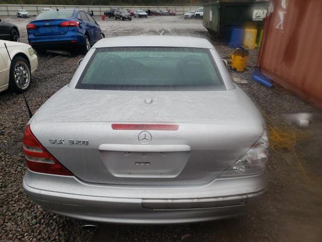 WDBKK65F43F283165 - 2003 MERCEDES-BENZ SLK 320 SILVER photo 10