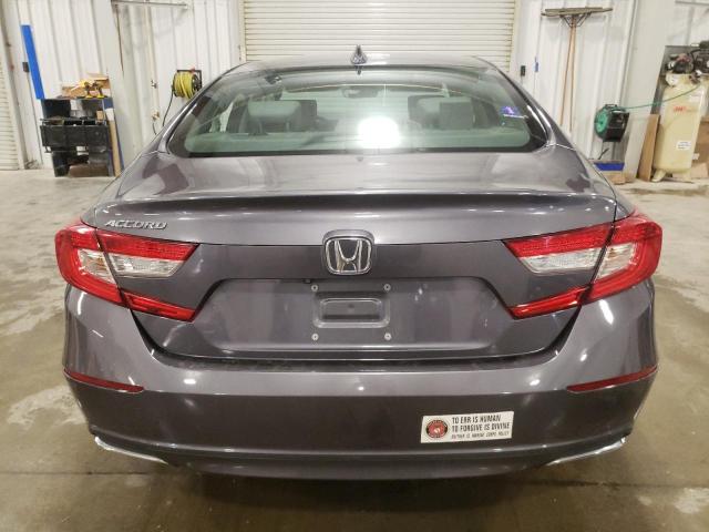 1HGCV1F57JA005720 - 2018 HONDA ACCORD EXL CHARCOAL photo 6