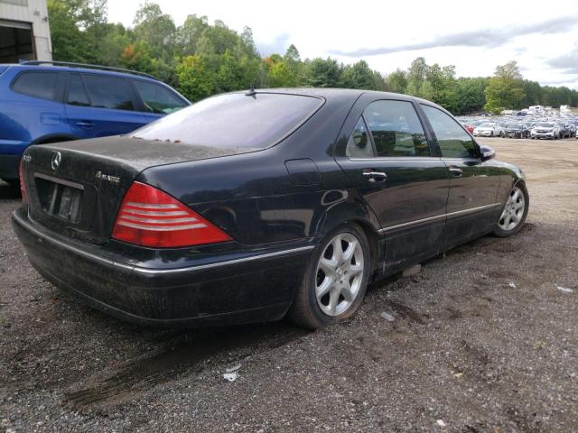 WDBNG83J23A352952 - 2003 MERCEDES-BENZ S 430 4MATIC BLACK photo 3