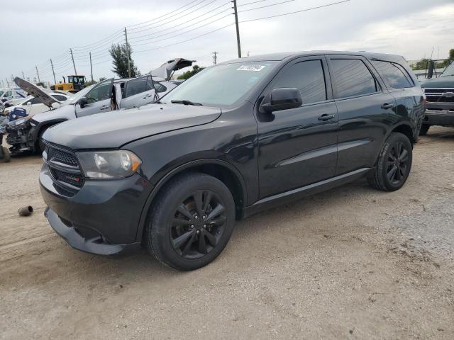 1C4RDHAG3DC696749 - 2013 DODGE DURANGO SXT BLACK photo 1