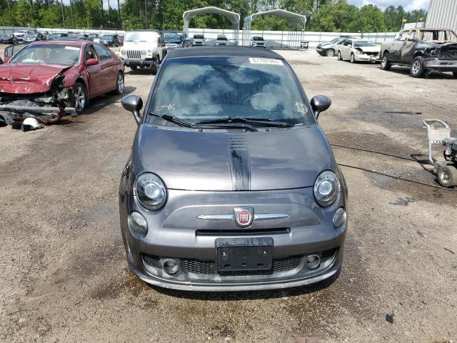 3C3CFFJH1ET190375 - 2014 FIAT 500 ABARTH GRAY photo 5