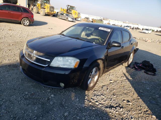 1B3LC56B69N551285 - 2009 DODGE AVENGER SXT BLACK photo 1