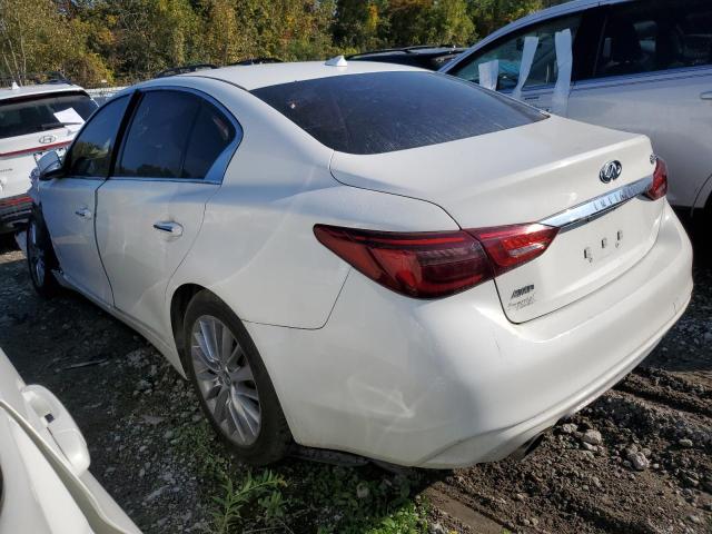 JN1EV7AR5JM443481 - 2018 INFINITI Q50 LUXE WHITE photo 2