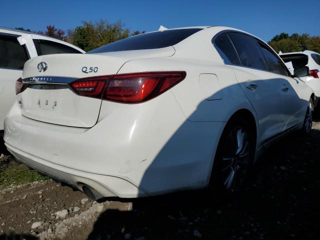 JN1EV7AR5JM443481 - 2018 INFINITI Q50 LUXE WHITE photo 3