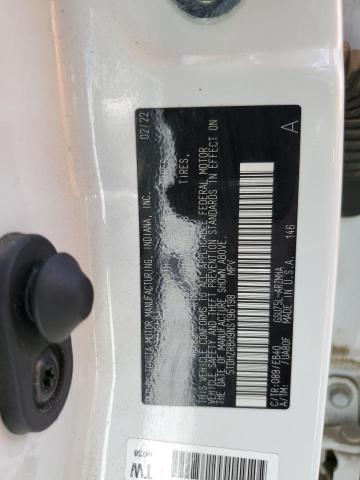 5TDHZRBH9NS196198 - 2022 TOYOTA HIGHLANDER XLE Ağ foto 13