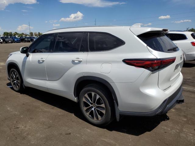 5TDHZRBH9NS196198 - 2022 TOYOTA HIGHLANDER XLE WHITE photo 2