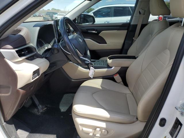 5TDHZRBH9NS196198 - 2022 TOYOTA HIGHLANDER XLE Ağ foto 7