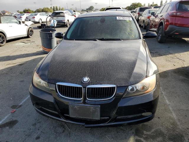 WBAVB17506NK39953 - 2006 BMW 325 I AUTOMATIC BLACK photo 5