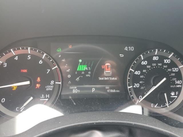 5TDGZRBH1MS130089 - 2021 TOYOTA HIGHLANDER XLE SILVER photo 9