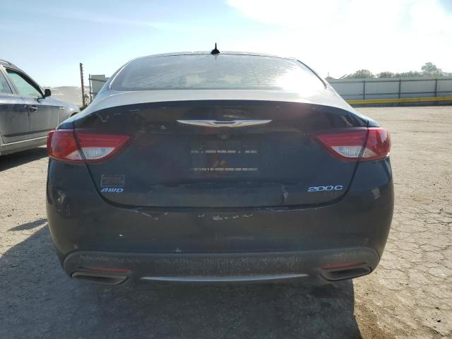 1C3CCCEG0GN148050 - 2016 CHRYSLER 200 C BLACK photo 6