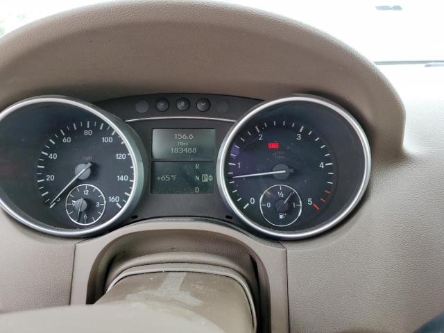 4JGBB22E48A324738 - 2008 MERCEDES-BENZ ML 320 CDI TURQUOISE photo 9