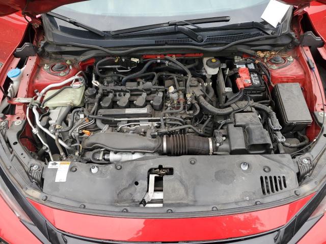 SHHFK7H55HU409345 - 2017 HONDA CIVIC EX RED photo 11
