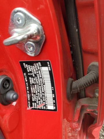 SHHFK7H55HU409345 - 2017 HONDA CIVIC EX RED photo 12