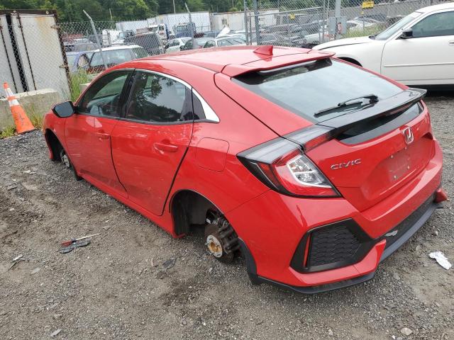 SHHFK7H55HU409345 - 2017 HONDA CIVIC EX RED photo 2