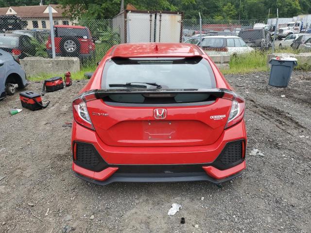 SHHFK7H55HU409345 - 2017 HONDA CIVIC EX RED photo 6