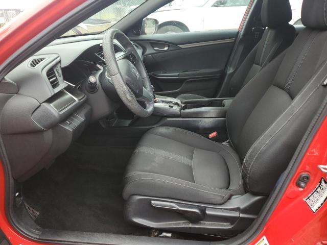 SHHFK7H55HU409345 - 2017 HONDA CIVIC EX RED photo 7