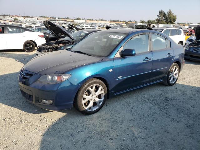 JM1BK323071624302 - 2007 MAZDA 3 S TEAL photo 1