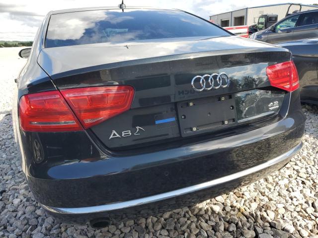 WAUAVAFD2BN001188 - 2011 AUDI A8 QUATTRO BLACK photo 6