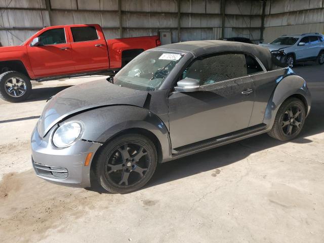 3VW517AT8FM813755 - 2015 VOLKSWAGEN BEETLE 1.8T GRAY photo 1