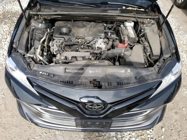 4T1F11BK6LU009807 - 2020 TOYOTA CAMRY XLE BLACK photo 11