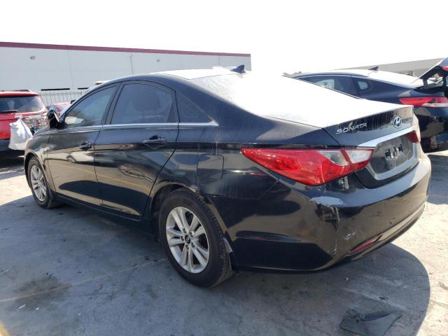 5NPEB4AC1DH683500 - 2013 HYUNDAI SONATA GLS BLACK photo 2