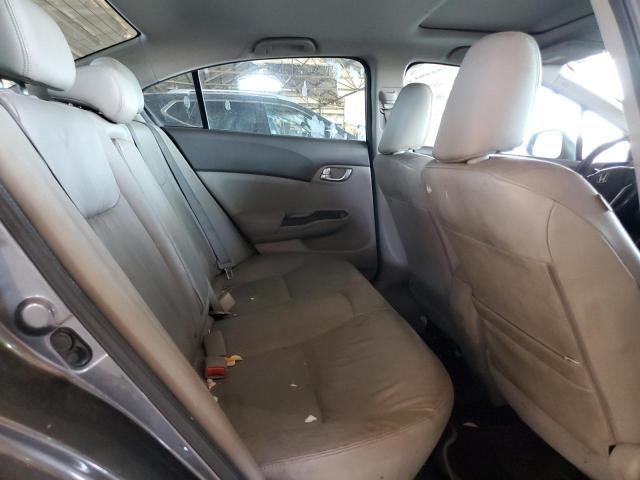 19XFB2F98CE341809 - 2012 HONDA CIVIC EXL ნაცრისფერი ფოტო 10