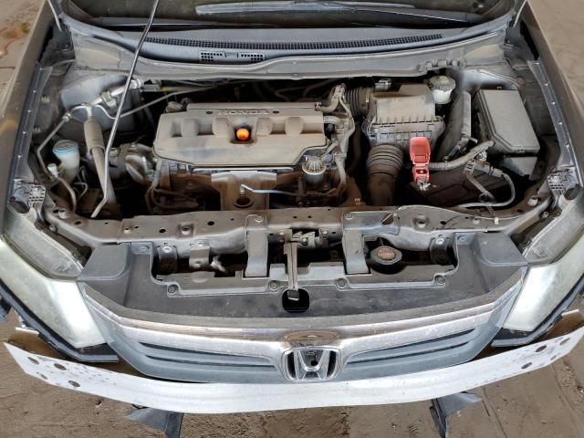 19XFB2F98CE341809 - 2012 HONDA CIVIC EXL ნაცრისფერი ფოტო 11