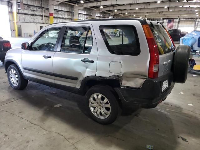 JHLRD68443C001602 - 2003 HONDA CR-V LX SILVER photo 2