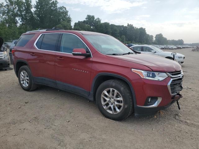 1GNERGKW2JJ257735 - 2018 CHEVROLET TRAVERSE LT წითელი ფოტო 4