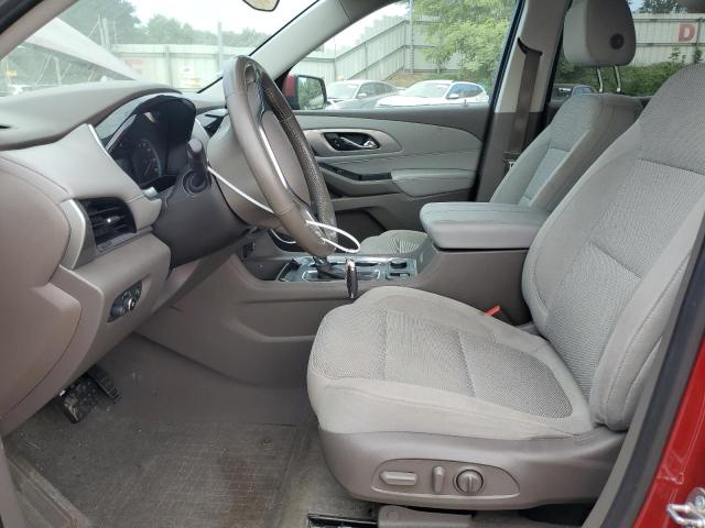 1GNERGKW2JJ257735 - 2018 CHEVROLET TRAVERSE LT წითელი ფოტო 7