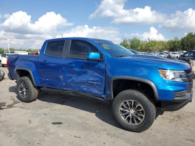 1GCGTEENXM1123456 - 2021 CHEVROLET COLORADO ZR2 BLUE photo 4