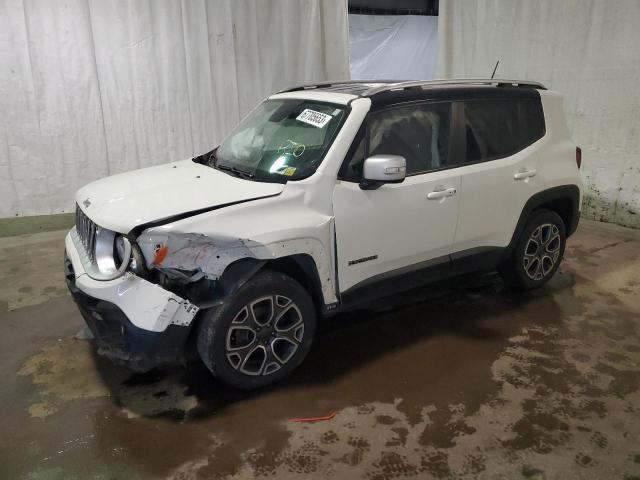 ZACCJBDT9GPD31772 - 2016 JEEP RENEGADE LIMITED WHITE photo 1