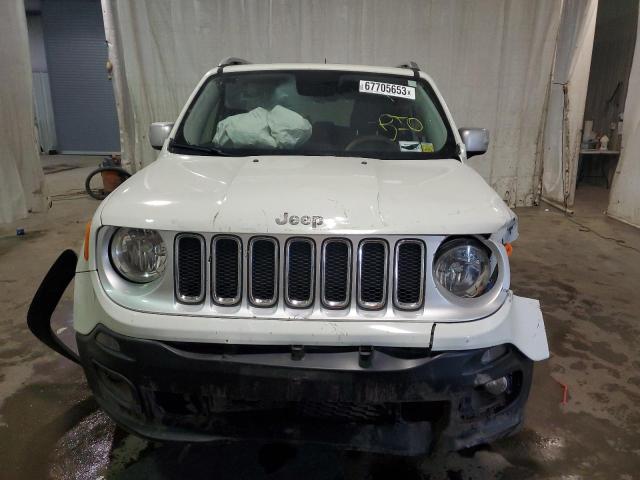 ZACCJBDT9GPD31772 - 2016 JEEP RENEGADE LIMITED WHITE photo 5