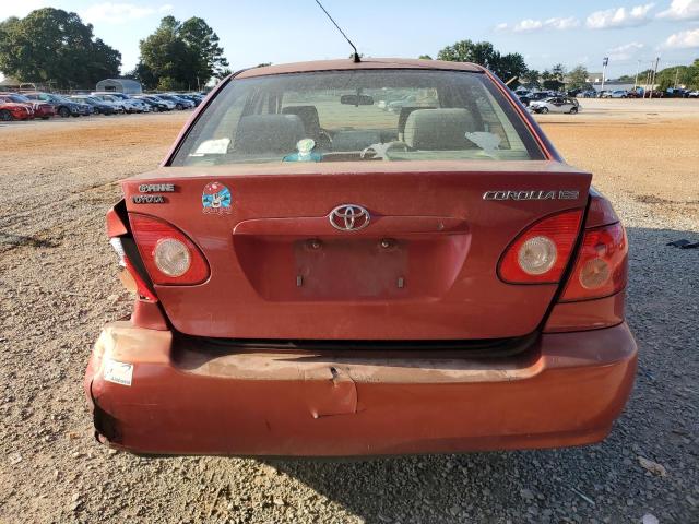 1NXBR32E77Z808336 - 2007 TOYOTA COROLLA CE RED photo 6