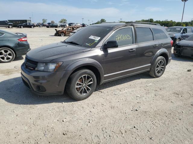 3C4PDCBB8KT738380 - 2019 DODGE JOURNEY SE GRAY photo 1