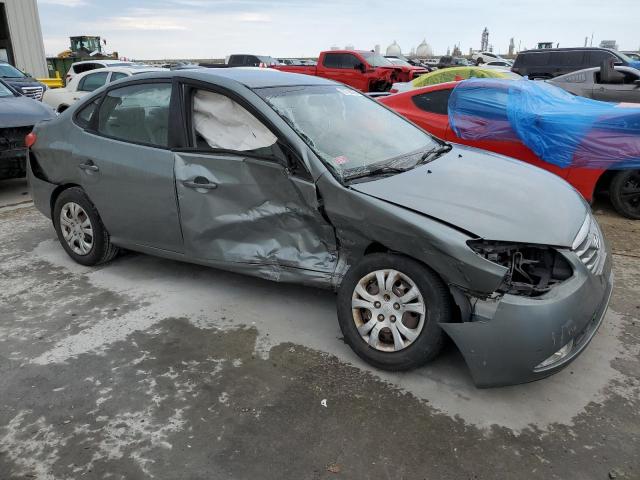 KMHDU4AD0AU896157 - 2010 HYUNDAI ELANTRA BLUE GRAY photo 4