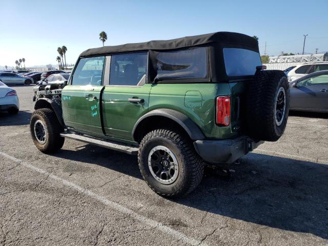 1FMDE5DHXNLB60839 - 2022 FORD BRONCO BASE GREEN photo 2